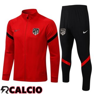 Insieme Tuta Calcio - Giacca Atletico Madrid Rosso 2021/2022