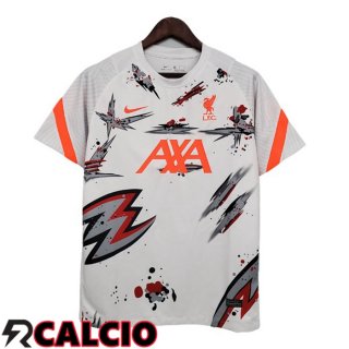 T Shirt Allenamento FC Liverpool Bianco 2021/2022