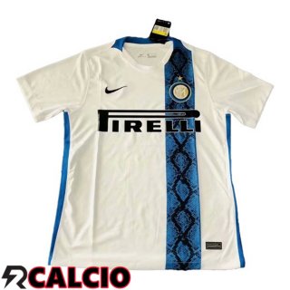T Shirt Allenamento Inter Milan Bianco Blu 2021/2022