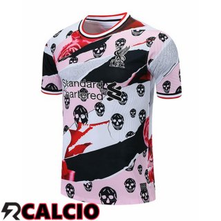 T Shirt Allenamento FC Liverpool Bianco 2021/2022