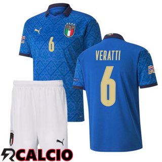 Prima Maglia Nazionale Italia (VERATTI 6) Bambino 2020/2021
