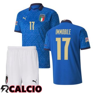 Prima Maglia Nazionale Italia (IMMOBILE 17) Bambino 2020/2021