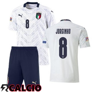 Seconda Maglia Nazionale Italia (JORGINHO 8) Bambino 2020/2021
