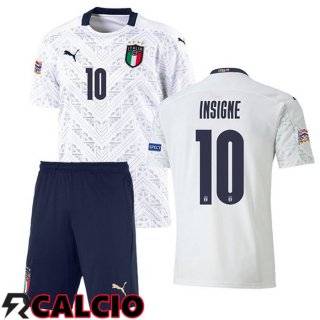 Seconda Maglia Nazionale Italia (INSIGNE 10) Bambino 2020/2021