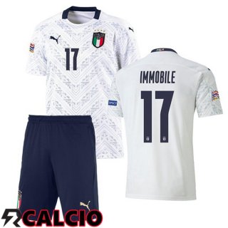 Seconda Maglia Nazionale Italia (IMMOBILE 17) Bambino 2020/2021
