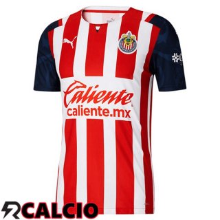 Prima Maglia CD Guadalajara Rosso Bianco 2021 2022