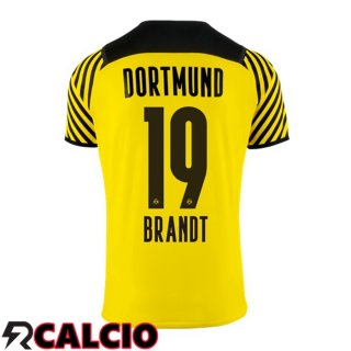 Prima Maglia Dortmund BVB (Brandt 19) Giallo 2021 2022