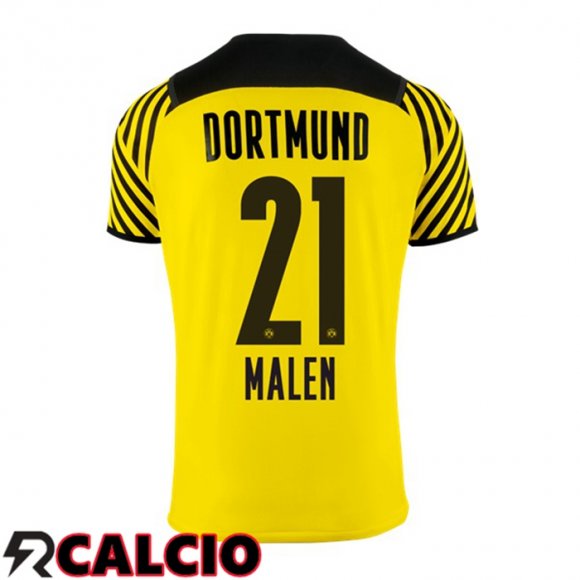 Prima Maglia Dortmund BVB (Malen 21) Giallo 2021 2022  Prima Maglia Dortmund BVB (Malen 21) Giallo 2021 2022