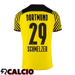 Prima Maglia Dortmund BVB (Schmelzer 29) Giallo 2021 2022
