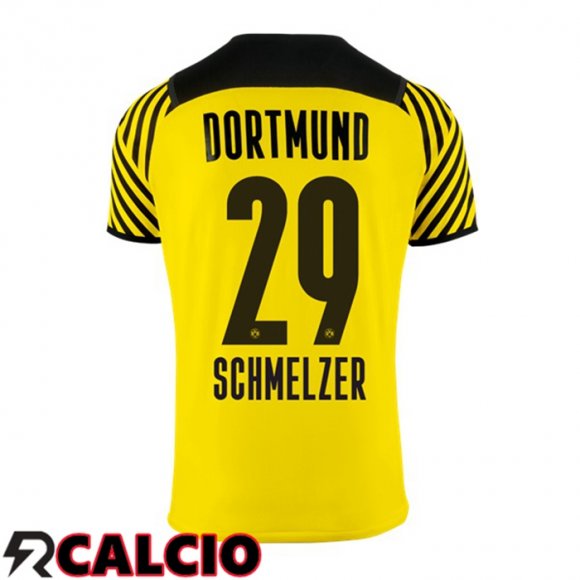 Prima Maglia Dortmund BVB (Schmelzer 29) Giallo 2021 2022