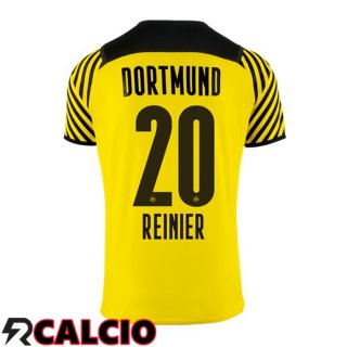 Prima Maglia Dortmund BVB (Reinier 20) Donna Giallo 2021 2022