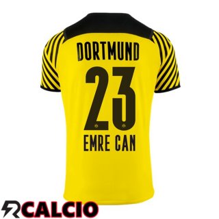 Prima Maglia Dortmund BVB (Emre Can 23) Donna Giallo 2021 2022