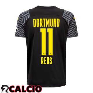 Seconda Maglia Dortmund BVB (Reus 11) Nero 2021 2022