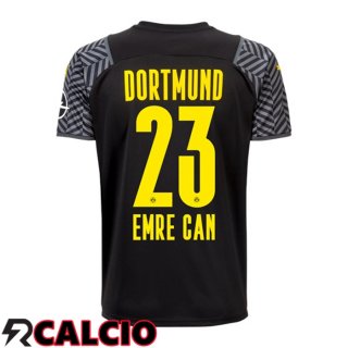 Seconda Maglia Dortmund BVB (Emre Can 23) Nero 2021 2022  Seconda Maglia Dortmund BVB (Emre Can 23) Nero 2021 2022