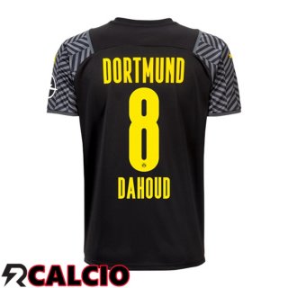 Seconda Maglia Dortmund BVB (Dahoud 8) Nero 2021 2022