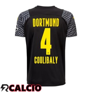 Seconda Maglia Dortmund BVB (Coulibaly 4) Donna Nero 2021 2022