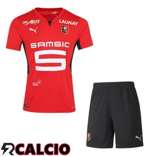 Prima Maglia Stade Rennais Bambino 2021 2022