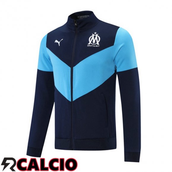 Giacca Calcio Marsiglia Blu Royal 2021/2022  Giacca Calcio Marsiglia Blu Royal 2021/2022