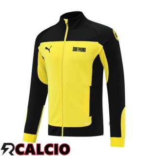 Giacca Calcio Dortmund BVB Giallo Nero 2021/2022  Giacca Calcio Dortmund BVB Giallo Nero 2021/2022