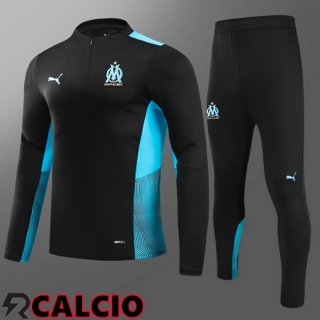 Tuta Calcio Bambino Marsiglia Nero 2021/2022  Tuta Calcio Bambino Marsiglia Nero 2021/2022