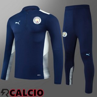 Tuta Calcio Bambino Manchester City Blu 2021/2022  Tuta Calcio Bambino Manchester City Blu 2021/2022