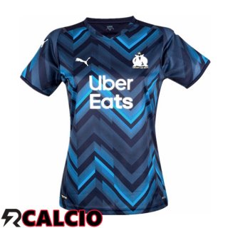 Seconda Maglia Marsiglia OM Donna Blu Navy 2021/2022