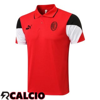 Maglia Polo AC Milan Rosso 2021/2022