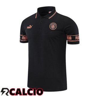 Maglia Polo Manchester City Nero 2021/2022  Maglia Polo Manchester City Nero 2021/2022
