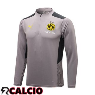 Felpa Allenamento Dortmund BVB Grigio 2021/2022  Felpa Allenamento Dortmund BVB Grigio 2021/2022