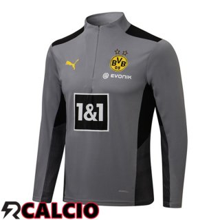 Felpa Allenamento Dortmund BVB Grigio 2021/2022  Felpa Allenamento Dortmund BVB Grigio 2021/2022