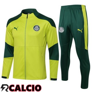 Insieme Tuta Calcio - Giacca Palmeiras Giallo 2021/2022