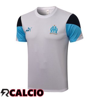 T Shirt Allenamento Marsiglia Bianco 2021/2022