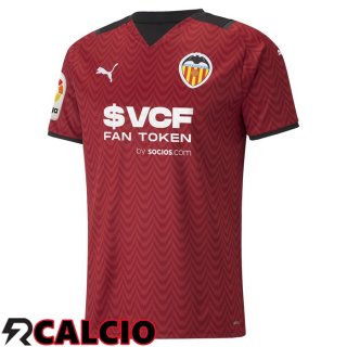 Seconda Maglia FC Valencia Rosso 2021/2022