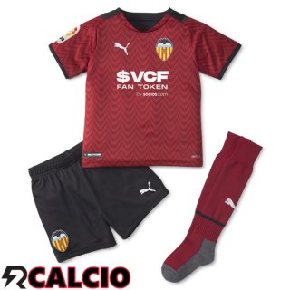 Seconda Maglia FC Valencia Bambino Rosso 2021/2022