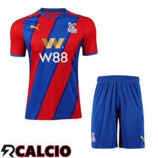 Prima Maglia Crystal Palace Bambino Rosso/Blu 2021 2022
