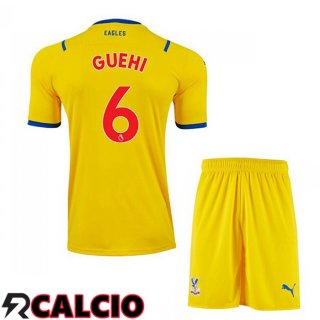 Seconda Maglia Crystal Palace (GUEHI 6) Bambino Giallo 2021 2022