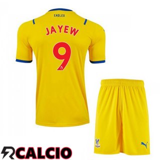 Seconda Maglia Crystal Palace (J.AYEW 9) Bambino Giallo 2021 2022
