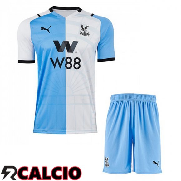 Terza Maglia Crystal Palace Bambino Terza Bianco/Blu 2021 2022