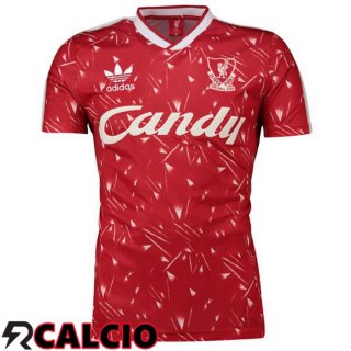 Prima Maglia FC Liverpool Retro 1989-1991  Prima Maglia FC Liverpool Retro 1989-1991