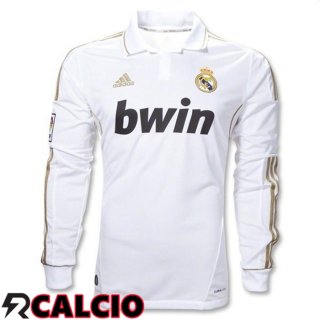 Prima Maglia Real Madrid Manica Lunga Retro 2011-2012  Prima Maglia Real Madrid Manica Lunga Retro 2011-2012
