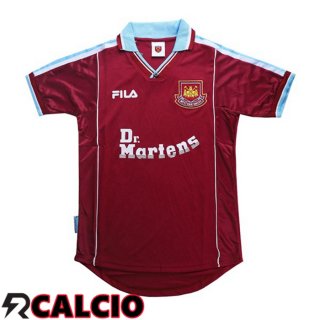 Prima Maglia West Ham United Retro Viola 1999-2001  Prima Maglia West Ham United Retro Viola 1999-2001