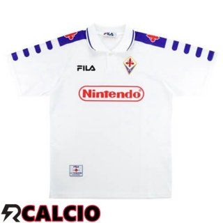 Seconda Maglia ACF Fiorentina Retro Bianco 1998-1999