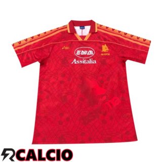Prima Maglia Roma Retro Rosso 1995-1996  Prima Maglia Roma Retro Rosso 1995-1996