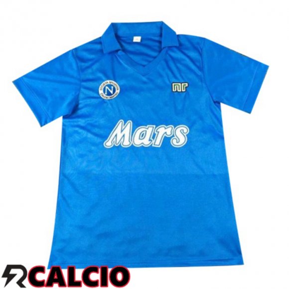 Prima Maglia SSC Napoli Retro Blu 1988-1989  Prima Maglia SSC Napoli Retro Blu 1988-1989