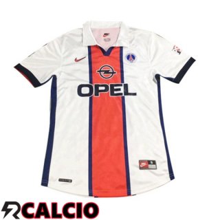 Seconda Maglia Paris PSG Retro Bianco 1998-1999  Seconda Maglia Paris PSG Retro Bianco 1998-1999