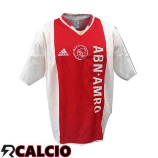 Prima Maglia AFC Ajax Retro Bianco Rosso 2004-2005  Prima Maglia AFC Ajax Retro Bianco Rosso 2004-2005