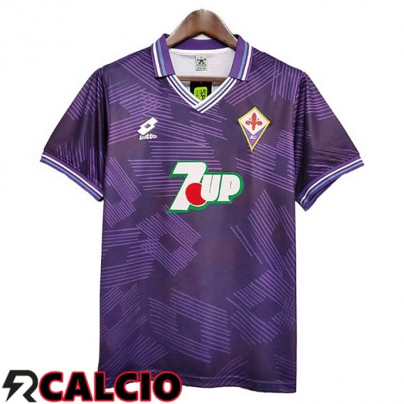 Prima Maglia ACF Fiorentina Retro Viola 1992-1993  Prima Maglia ACF Fiorentina Retro Viola 1992-1993