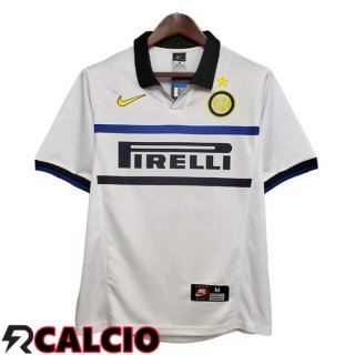 Seconda Maglia Inter Milan Retro Bianco 1998-1999  Seconda Maglia Inter Milan Retro Bianco 1998-1999