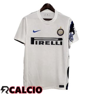 Seconda Maglia Inter Milan Retro Bianco 2010-2011  Seconda Maglia Inter Milan Retro Bianco 2010-2011