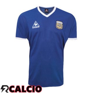Seconda Maglia Copa Del Mundo Argentina Retro Blu 1986
